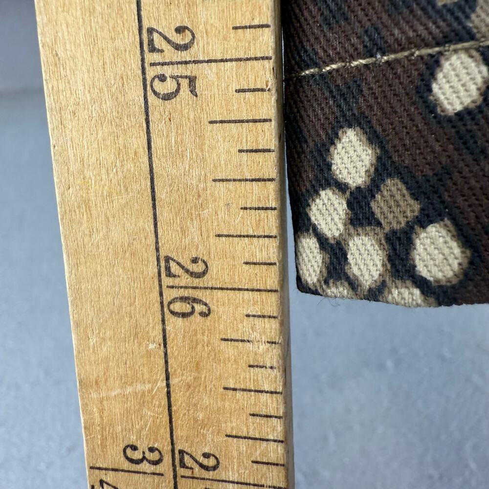 Dickies Khaki Pants Women's 4R Brown Snake Print High Rise Tapered Leg NWT - Picture 15 of 16
